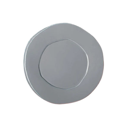 Vietri Lastra Gray European Dinner Plate