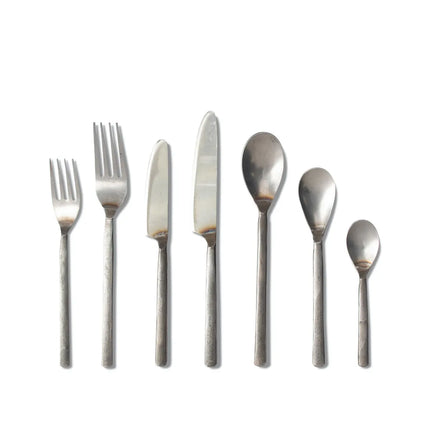 Montes Doggett - East Slate Stainless Flatware - Set of 7