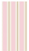 Hester & Cook Pink & Gold Awning Stripe Paper Guest Napkins