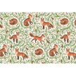Hester & Cook Fanciful Foxes Paper Placemat