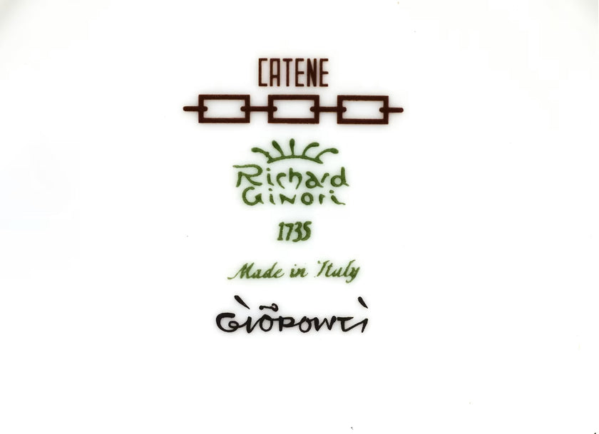 Ginori Catene Mug - Ebano
