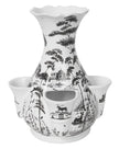Juliska Country Estate Tulipiere 11.5” Vase - Flint Grey