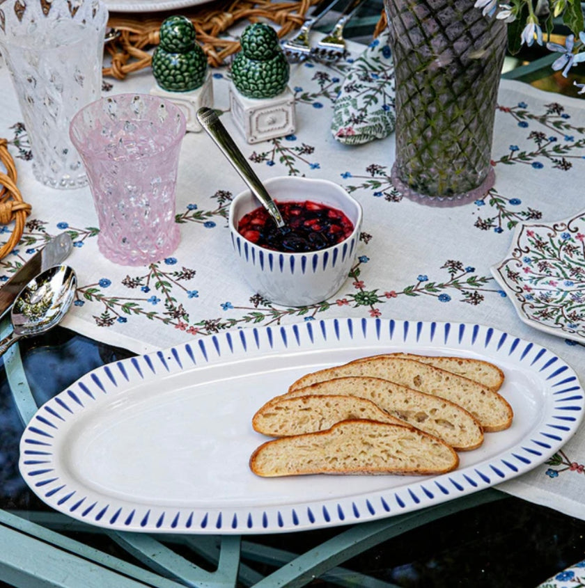 Juliska Sitio Stripe Ramekin - Delft Blue