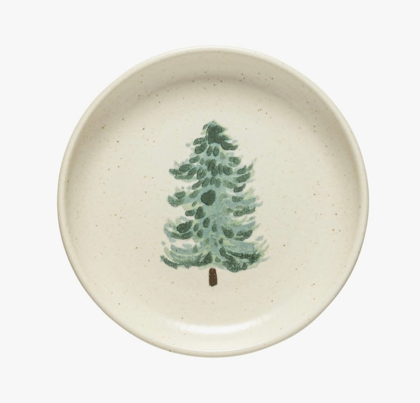 Casafina Pacifica Appetizer Plate - Christmas Tree S/4