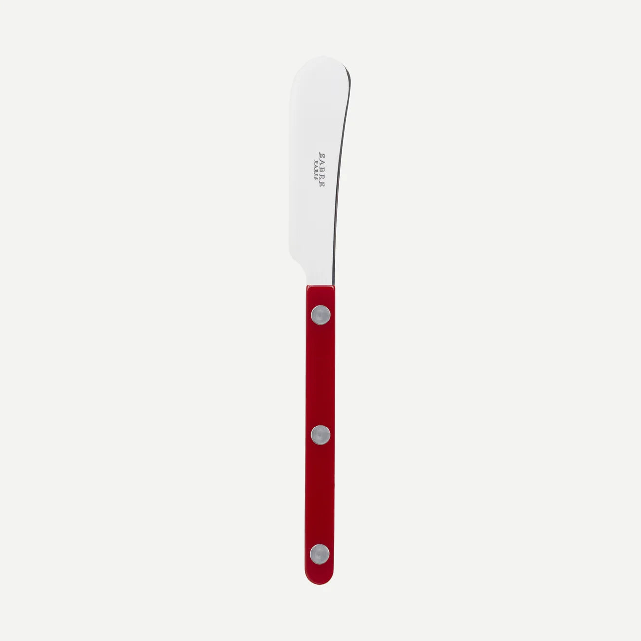 Sabre Bistrot Butter Spreader - Burgundy