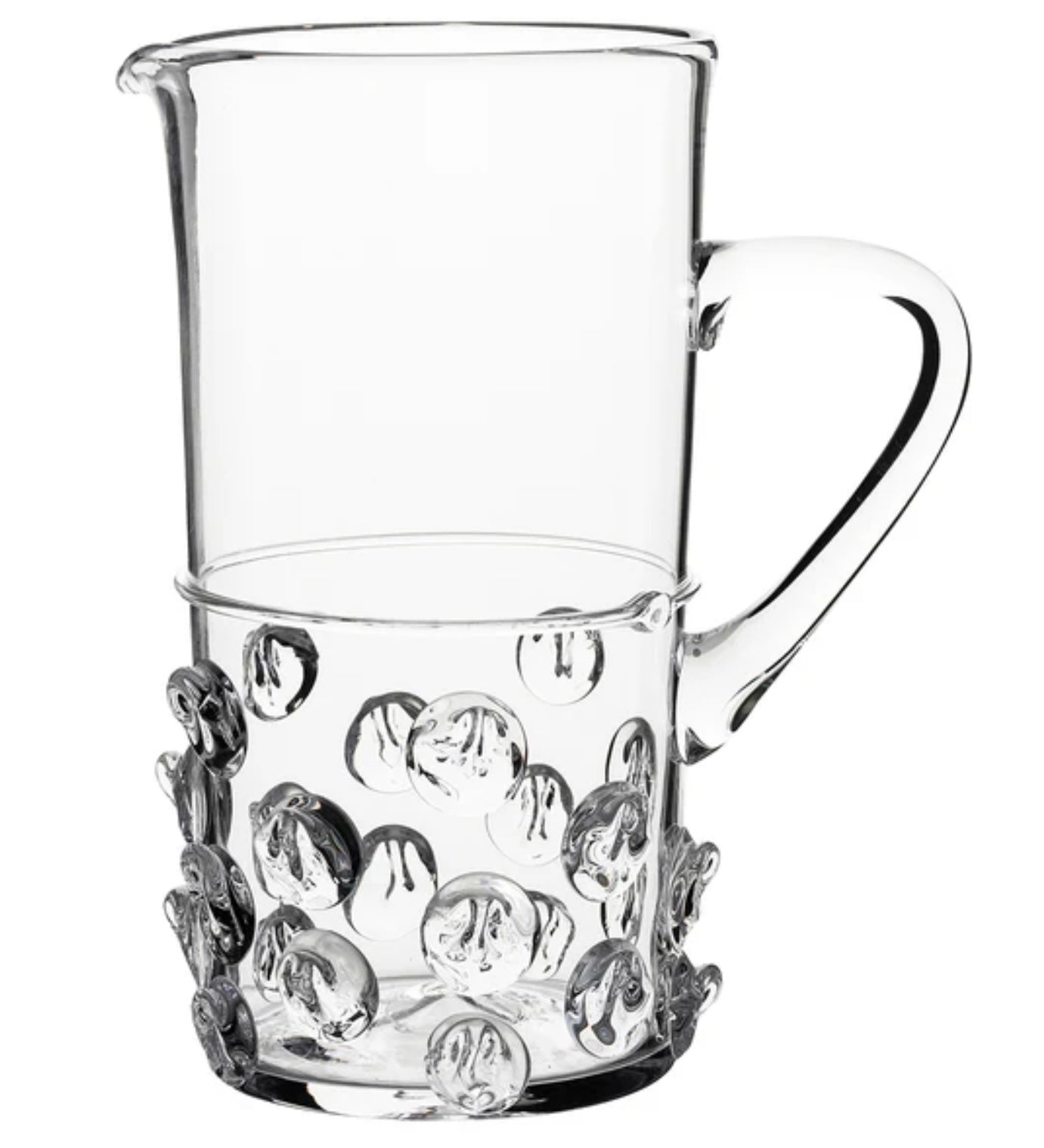 Juliska Florence Glass Pitcher