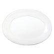 Lastra Small Oval Platter- White