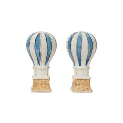 Juliska L’Amour Toujours Hot Air Balloon Salt and Pepper - Chambray