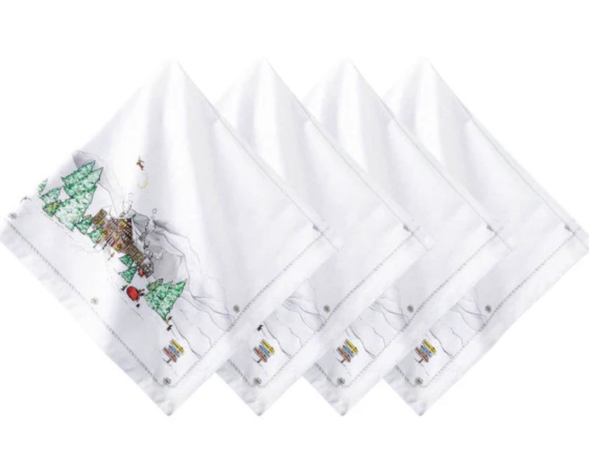 Juliska Berry & Thread North Pole Napkin - Multi