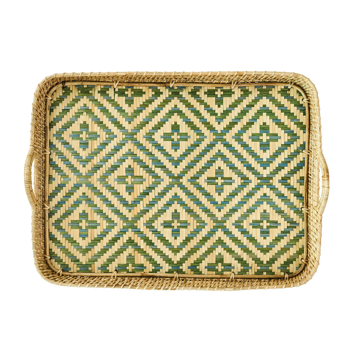 Juliska Villa Seville 21” Tray - Chambray