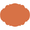 Hester & Cook Die-Cut French Frame Placemat - Orange