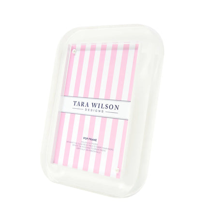 Tara Wilson Designs Pop Frame - White - 5x7