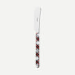 Sabre Bistrot Butter Spreader - White Tartan