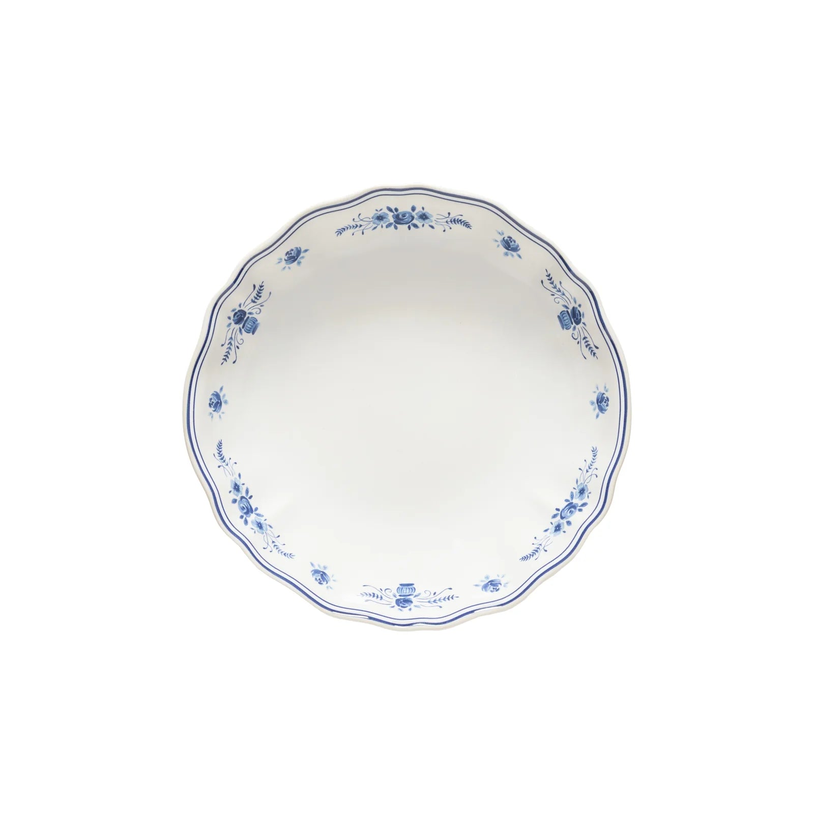 Costa Nova Vila Pasta Bowl - White/Blue