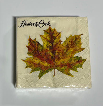Hester & Cook Fall Foliage Cocktail Napkins