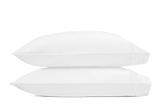 Matouk Amara Triple Pearl Pillow Case Pair - White