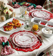 Juliska Winter Frolic Dinner Plate S/4 - Melamine