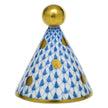 Herend Decorative Party Hat - Blue