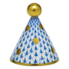 Herend Decorative Party Hat - Blue