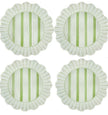 Juliska Seagrass Cabana Stripe Dinner Plate S/4 - Melamine