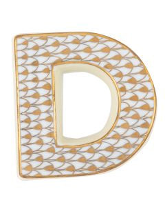 Herend Decorative Letter - Gold