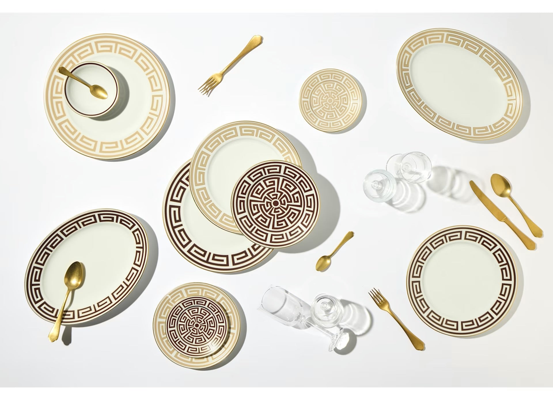 Ginori Labirinto Dinner Plate - Ebano