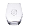 Juliska Berry and Thread Stemless White Wine Glasses