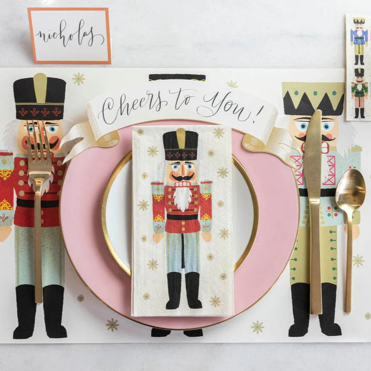 Hester & Cook Nutcrackers Paper Placemat