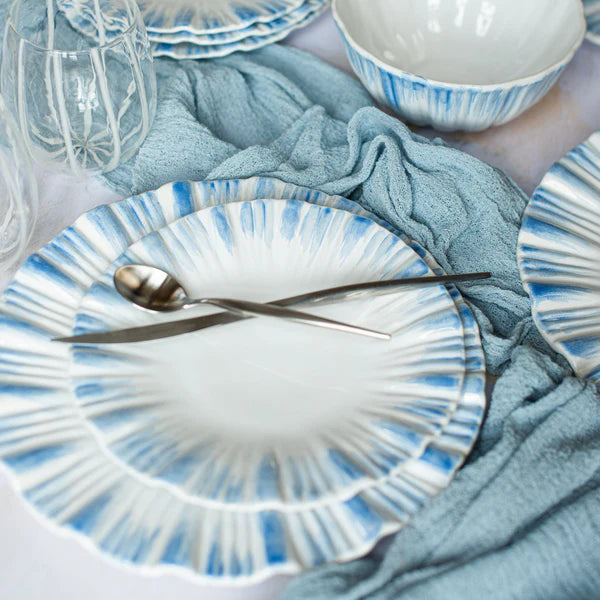 Vietri Bari Dinner Plate - Blue