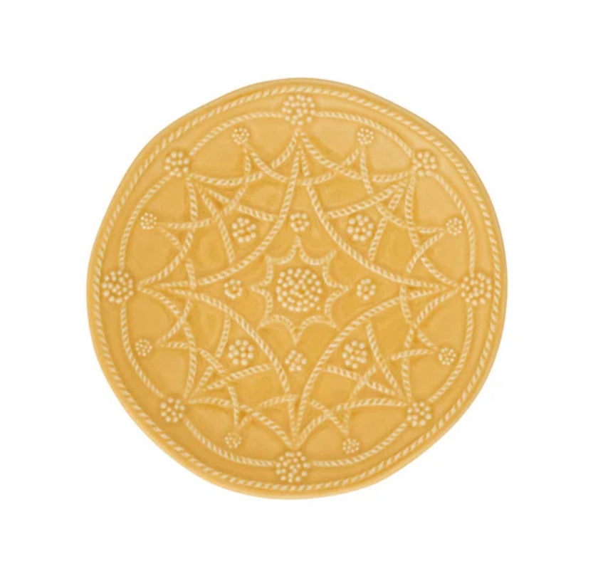 Juliska Jardins Du Monde Side/Cocktail Plate S/4 - Daffodil