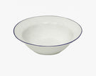 Costa Nova Beja Serving Bowl - White/Blue