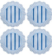 Juliska Ocean Cabana Stripe Dinner Plate S/4 - Melamine