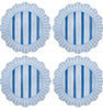 Juliska Ocean Cabana Stripe Dinner Plate S/4 - Melamine