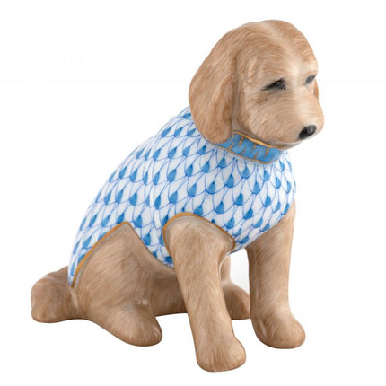 Herend Decorative Labradoodle - Blue