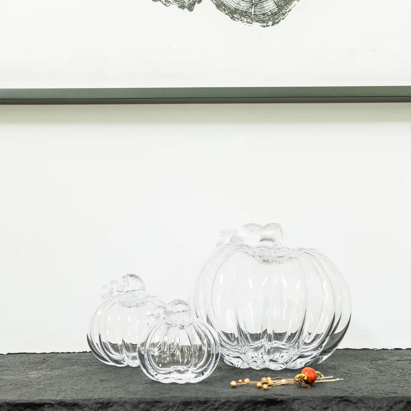 Simon Pearce Medium Pumpkin with a Twist