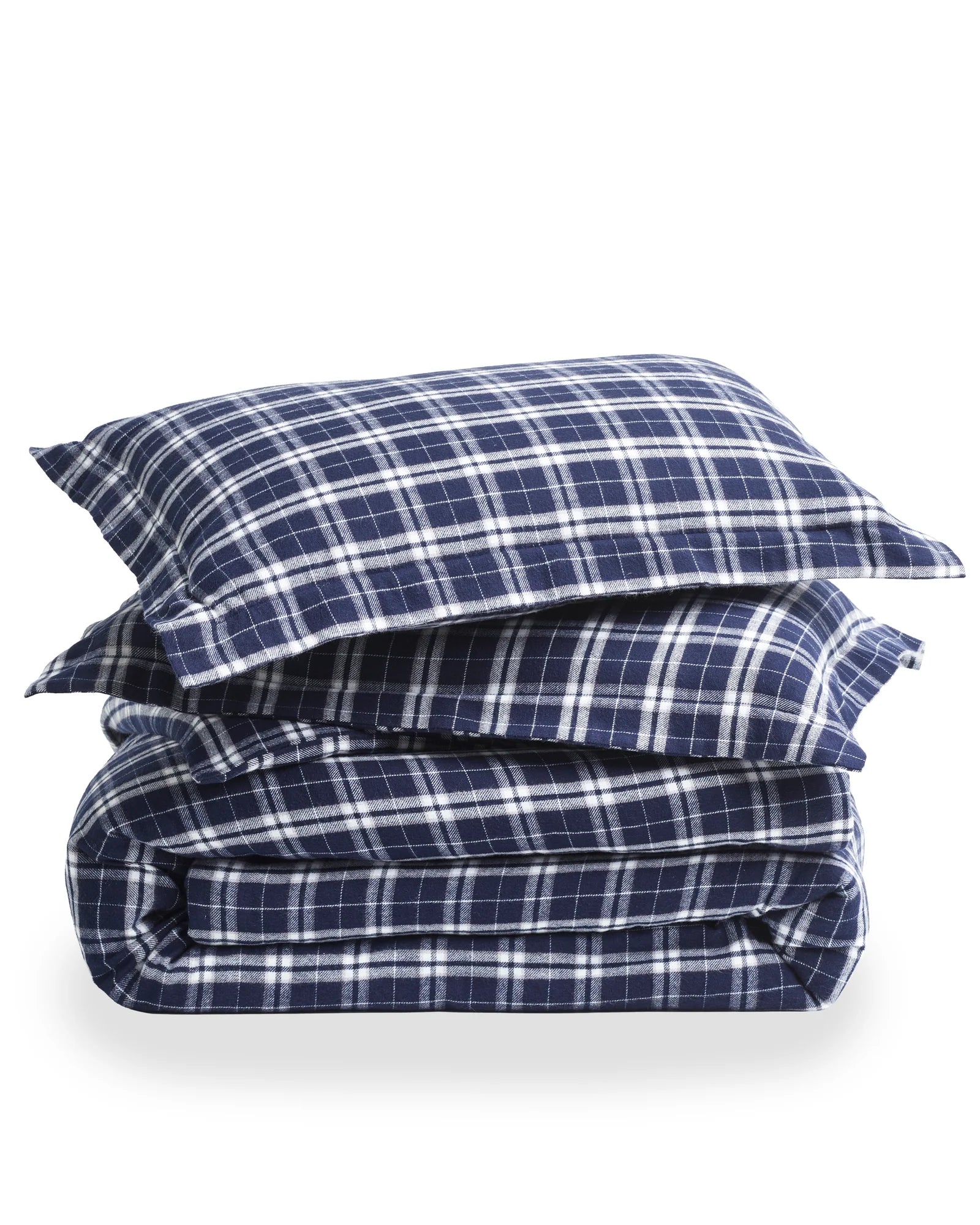 Petite Plume Flannel Duvet - Oxford Tartan