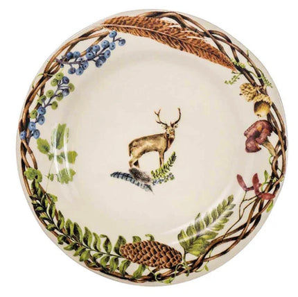 Juliska Forest Walk Stag Dessert/Salad Plate