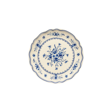 Costa Nova Vila Salad Plate - Beige/Blue