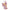 Herend Decorative Fairy Bunny - Raspberry