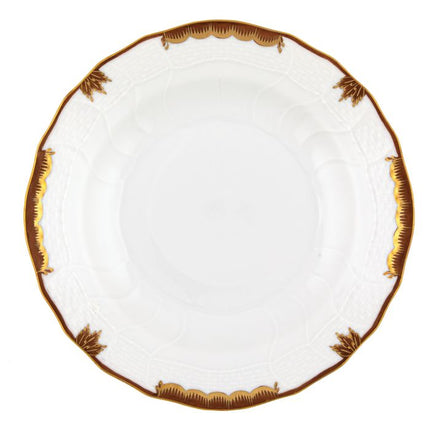 Herend Princess Victoria Dessert Plate - Brown