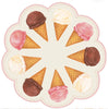 Hester & Cook Die-Cut Ice Cream Placemat