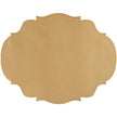 Hester & Cook Die-Cut French Frame Placemat - Gold