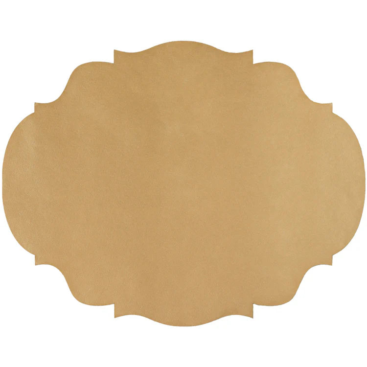 Hester & Cook Die-Cut French Frame Placemat - Gold