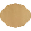 Hester & Cook Die-Cut French Frame Placemat - Gold
