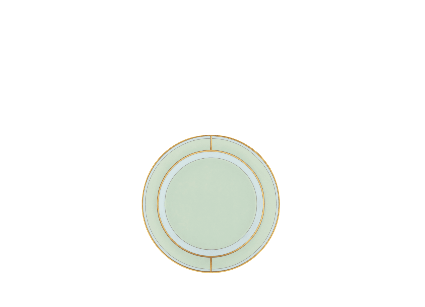 Ginori Diva Round Bread Plate - Verde