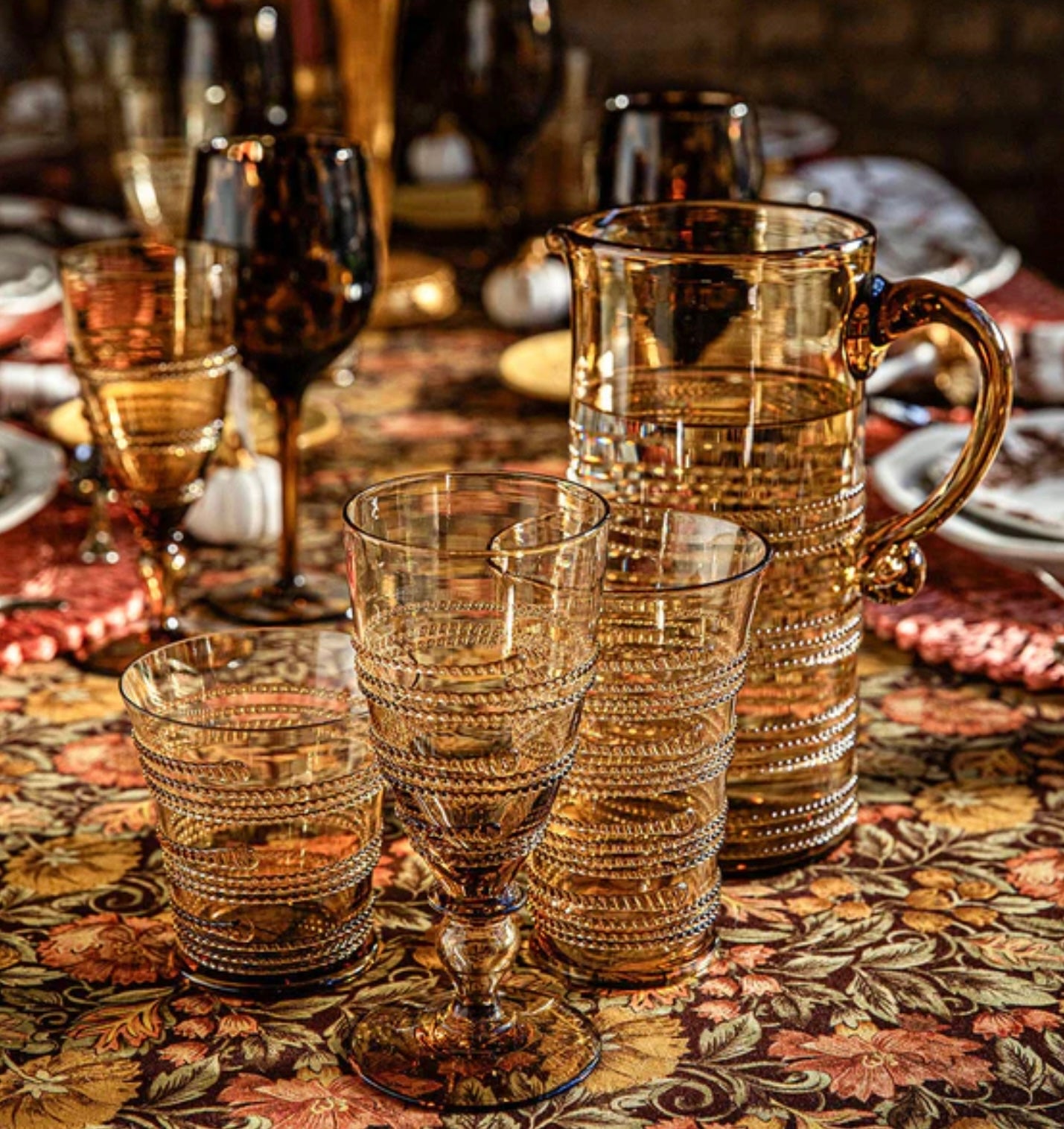 Juliska Ella Large Tumbler - Amber