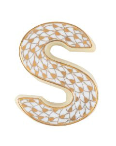 Herend Decorative Letter - Gold