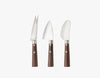 Costa Nova Cheese Knives S/3 - Brushed