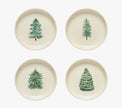 Casafina Pacifica Appetizer Plate - Christmas Tree S/4