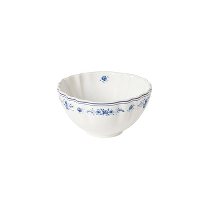 Costa Nova Vila Soup/Cereal Bowl - White/Blue